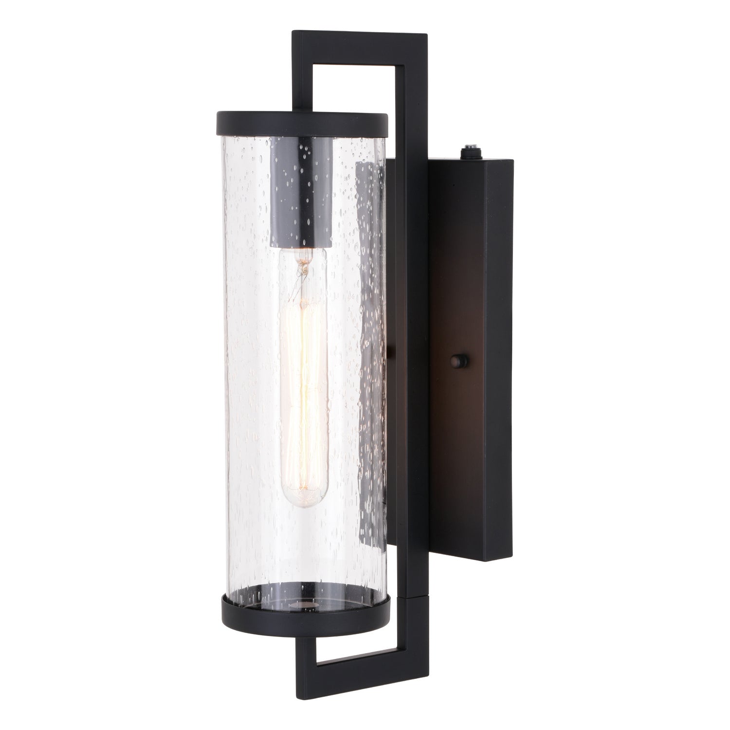 Vaxcel - T0603 - One Light Outdoor Wal Mount - Morgan Park - Matte Black