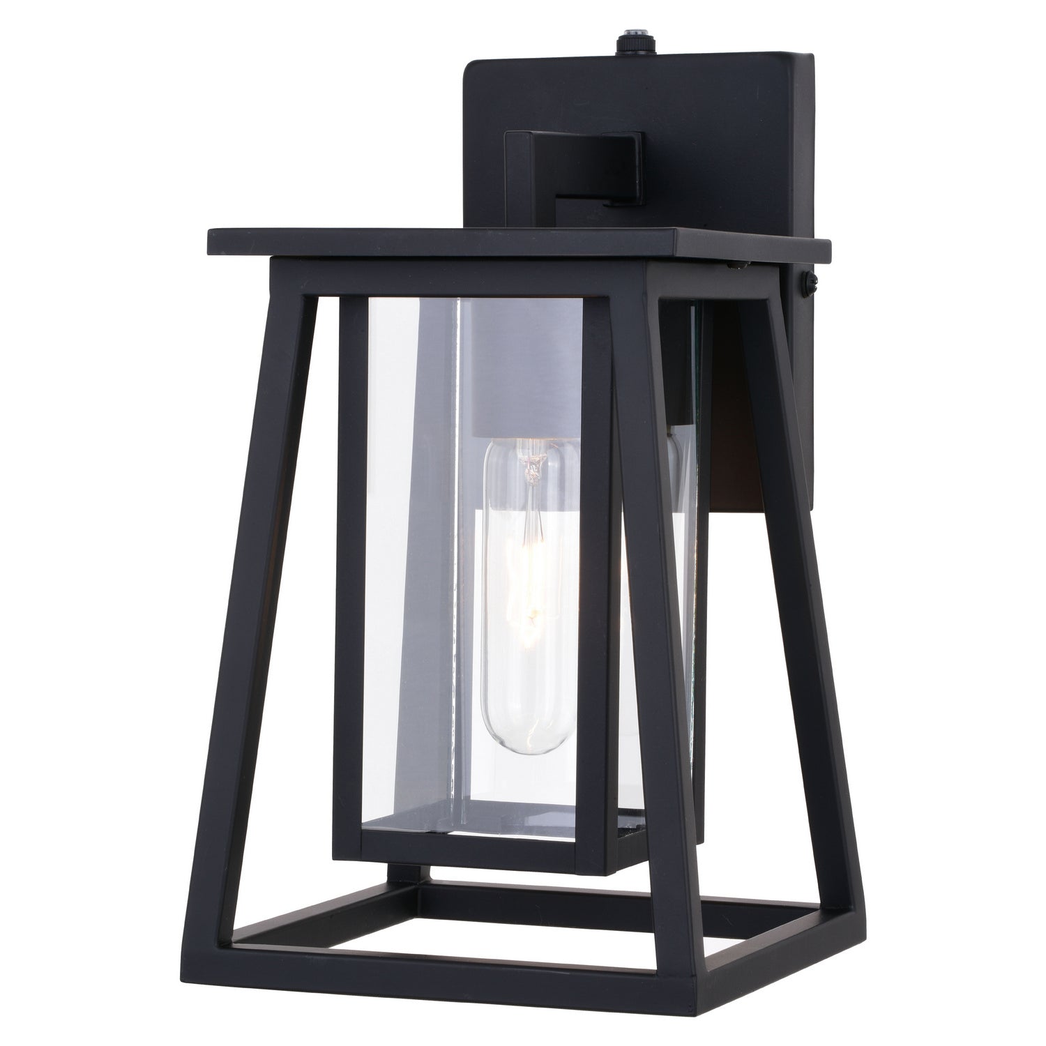 Vaxcel - T0607 - One Light Outdoor Wal Mount - Blackwell - Matte Black