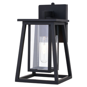 Vaxcel - T0607 - One Light Outdoor Wal Mount - Blackwell - Matte Black