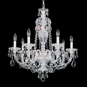 Schonbek - 2995-40H - Seven Light Chandelier - Sterling - Silver