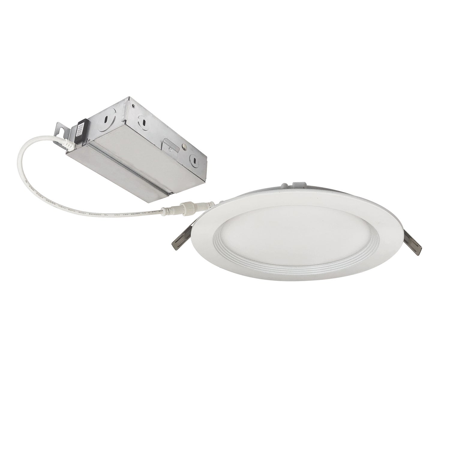 Nora Lighting - NEFLINTW-R6MPW - LED Downlight - Rec LED Eflin - Matte Powder White