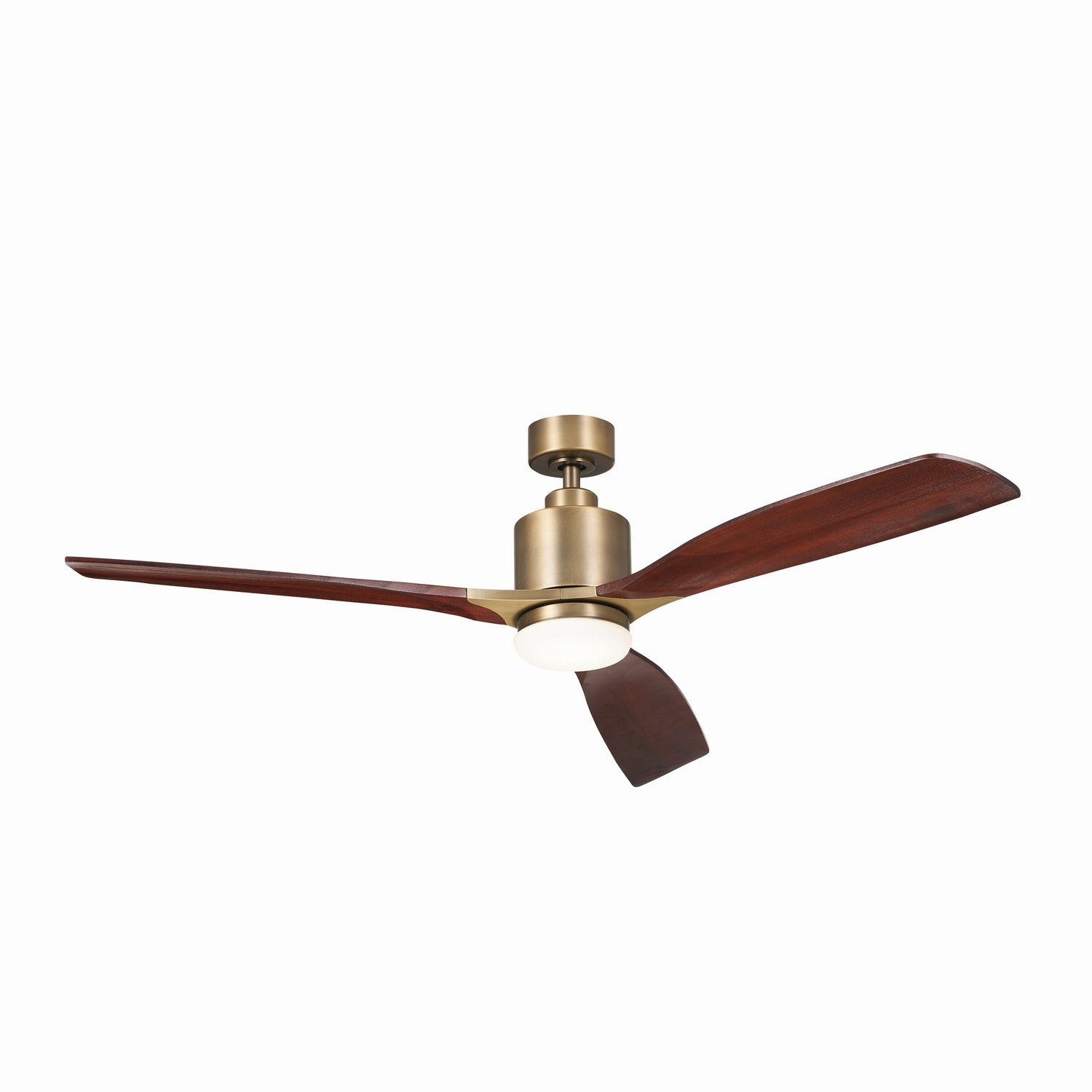 Kichler - 300075NBR - 60"Ceiling Fan - Ridley II - Brushed Natural Brass