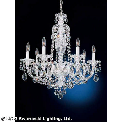 Schonbek - 2995-40S - Seven Light Chandelier - Sterling - Silver