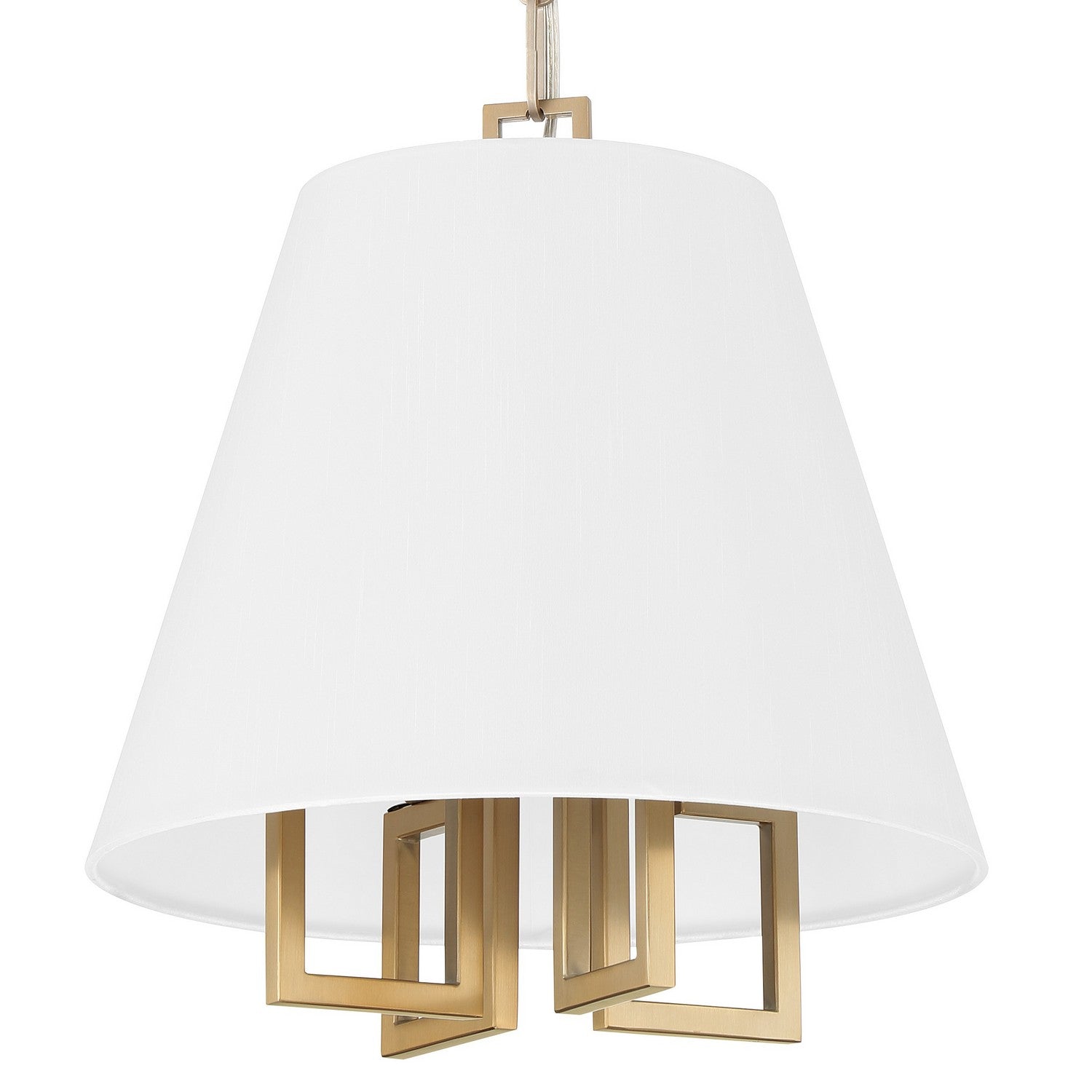 Crystorama - 2254-VG - Four Light Mini Chandelier - Westwood - Vibrant Gold