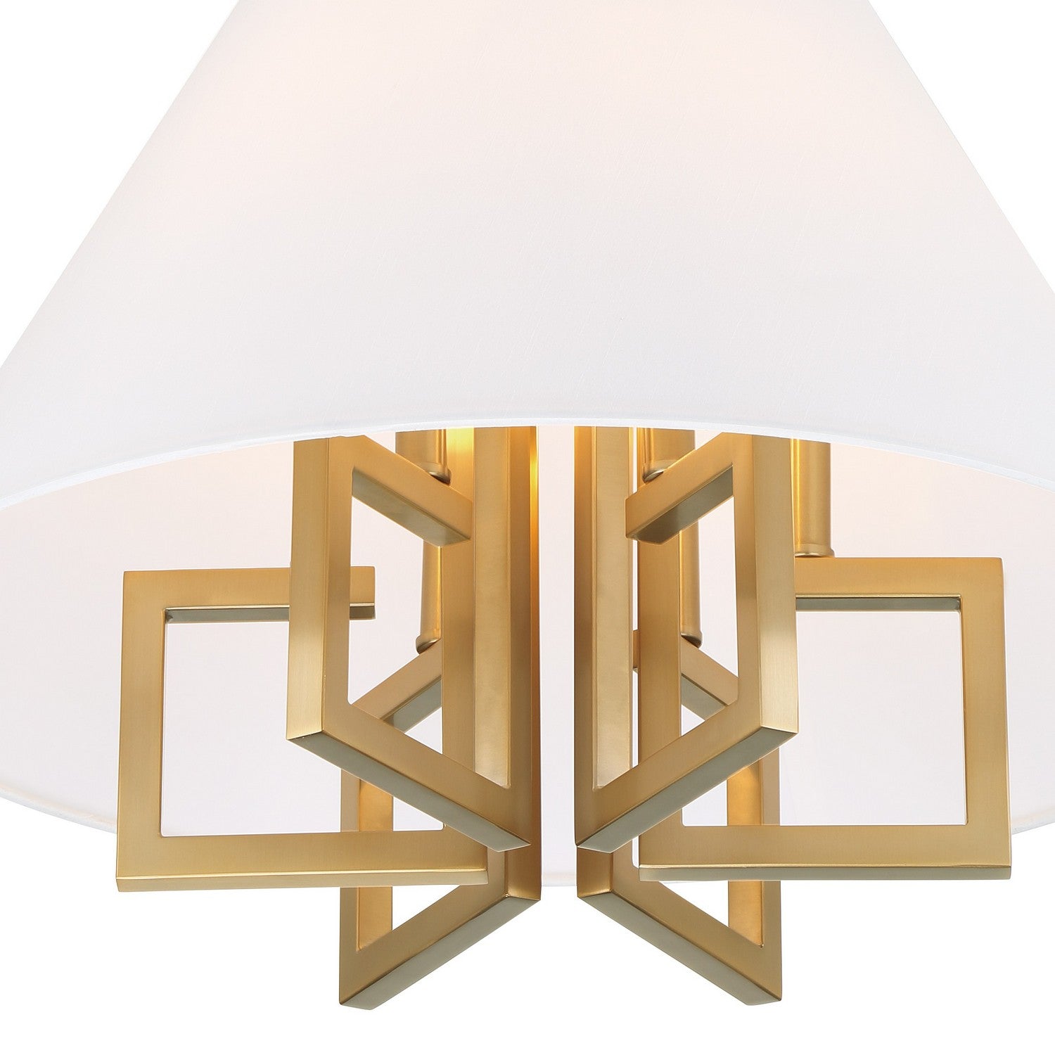 Crystorama - 2256-VG - Six Light Chandelier - Westwood - Vibrant Gold