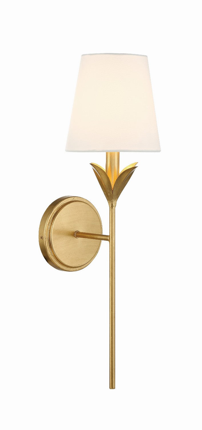 Crystorama - 531-GA - One Light Wall Sconce - Broche - Antique Gold