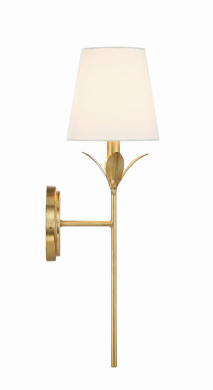 Crystorama - 531-GA - One Light Wall Sconce - Broche - Antique Gold