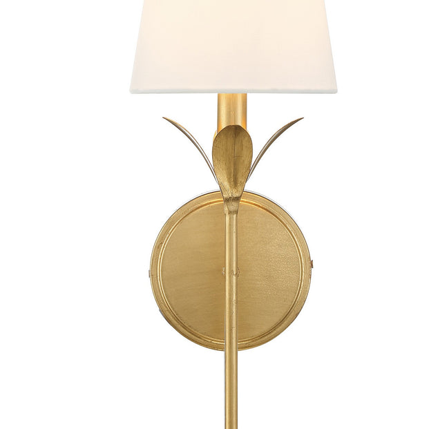 Crystorama - 531-GA - One Light Wall Sconce - Broche - Antique Gold