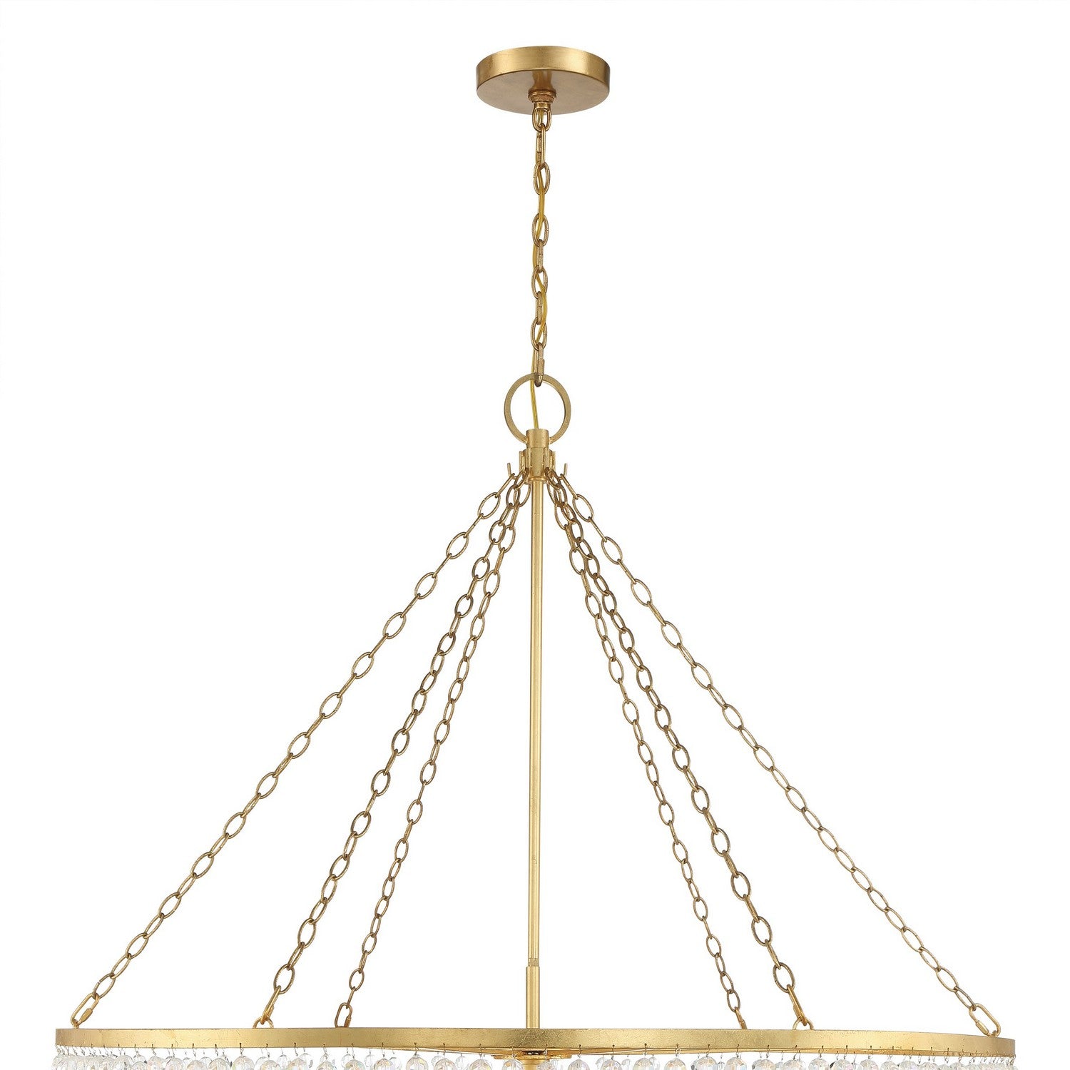 Crystorama - 614-GA - 15 Light Chandelier - Rylee - Antique Gold