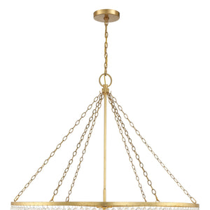 Crystorama - 614-GA - 15 Light Chandelier - Rylee - Antique Gold