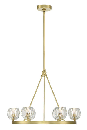 Crystorama - ARA-10264-SB - LED Chandelier - Aragon - Soft Brass