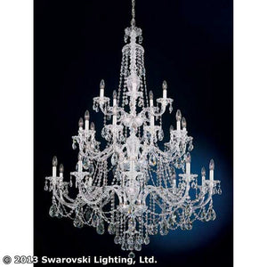 Schonbek - 3610-40S - 25 Light Chandelier - Sterling - Silver