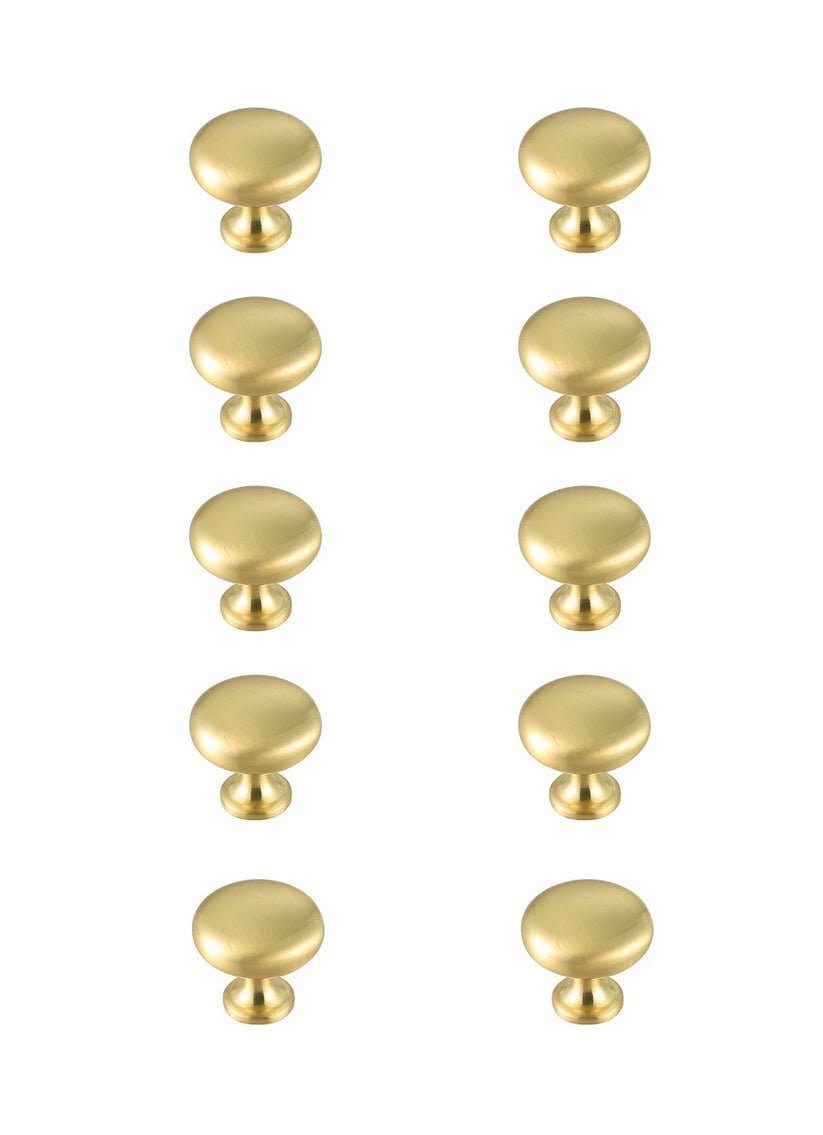 Elegant Lighting - KB2002-GD-10PK - Knob Multipack (Set of 10) - Cadon - Brushed Gold