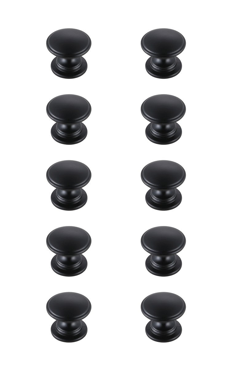 Elegant Lighting - KB2004-MB-10PK - Knob Multipack (Set of 10) - Kaid - Matte Black