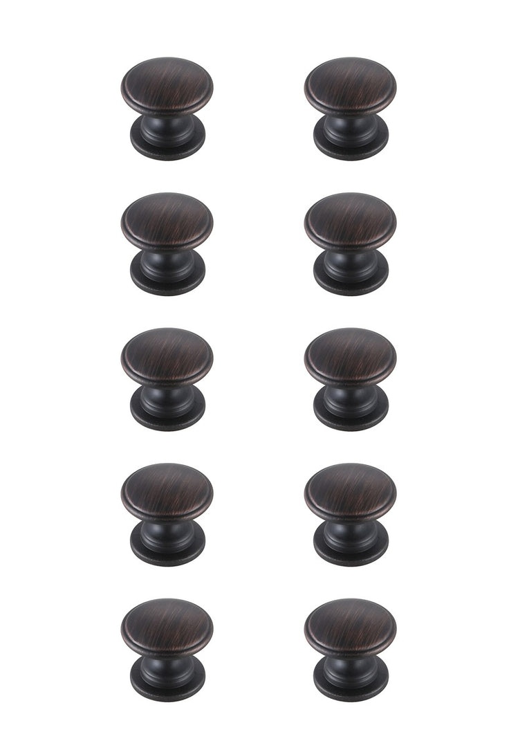 Elegant Lighting - KB2004-ORB-10PK - Knob Multipack (Set of 10) - Kaid - Oil-rubbed Bronze