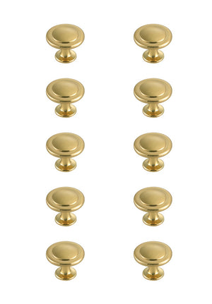 Elegant Lighting - KB2005-GD-10PK - Knob Multipack (Set of 10) - Logyn - Brushed Gold