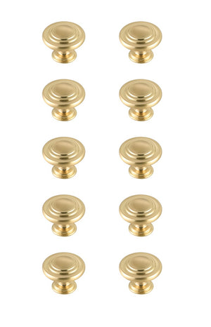 Elegant Lighting - KB2006-GD-10PK - Knob Multipack (Set of 10) - Minu - Brushed Gold