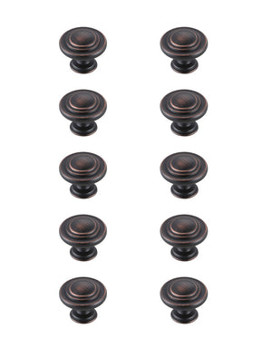 Elegant Lighting - KB2006-ORB-10PK - Knob Multipack (Set of 10) - Minu - Oil-rubbed Bronze