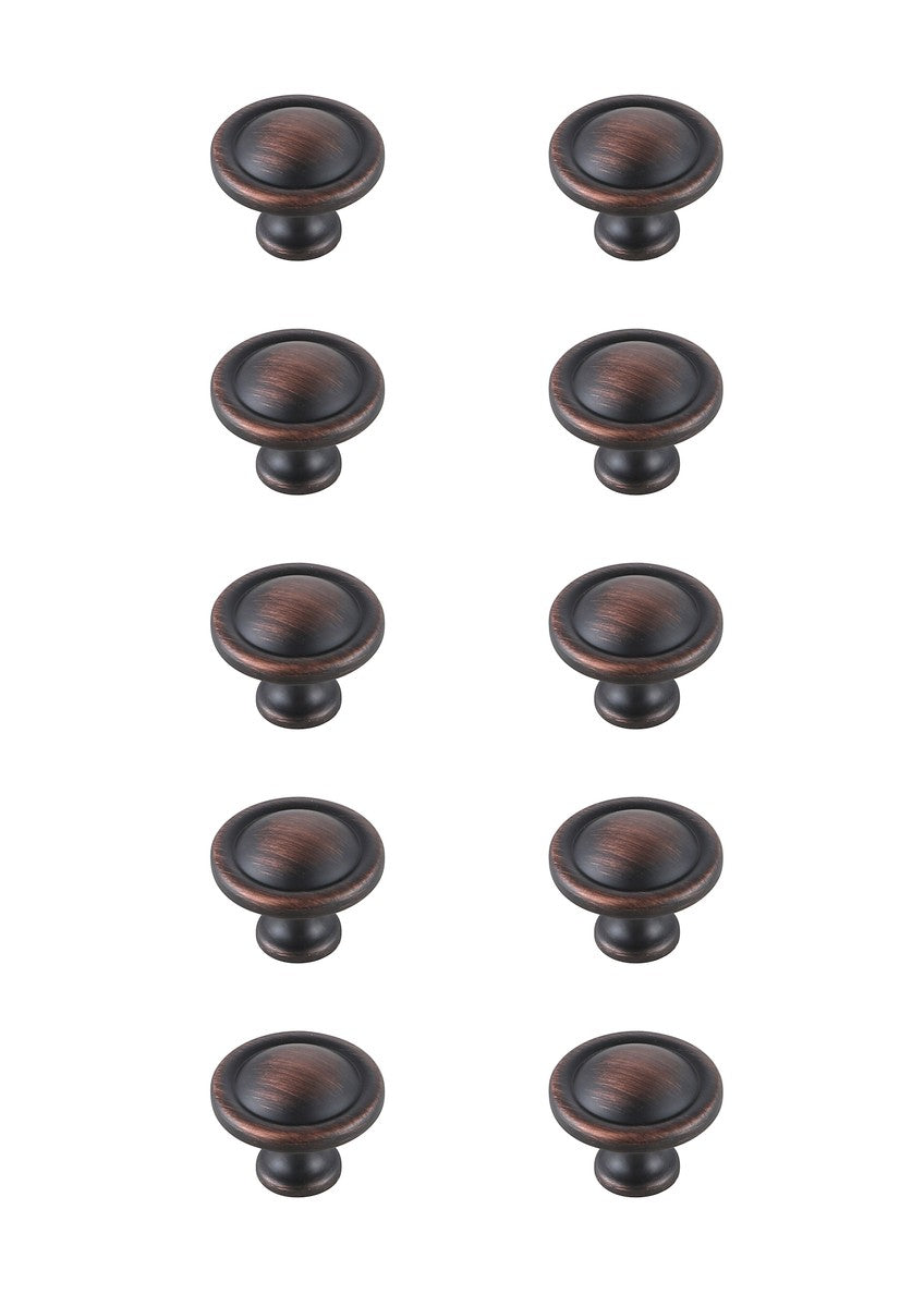 Elegant Lighting - KB2007-ORB-10PK - Knob Multipack (Set of 10) - Garlande - Oil-rubbed Bronze