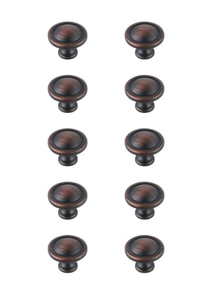 Elegant Lighting - KB2007-ORB-10PK - Knob Multipack (Set of 10) - Garlande - Oil-rubbed Bronze