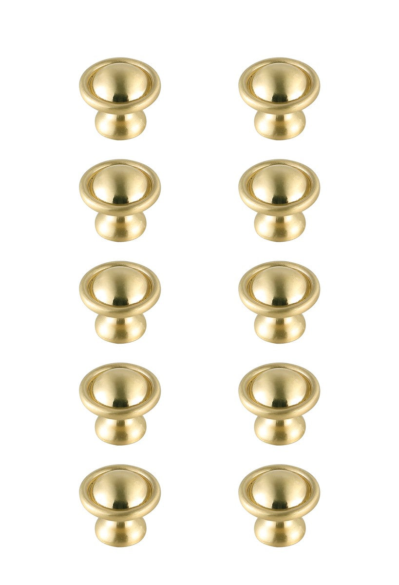 Elegant Lighting - KB2008-GD-10PK - Knob Multipack (Set of 10) - Kadea - Brushed Gold