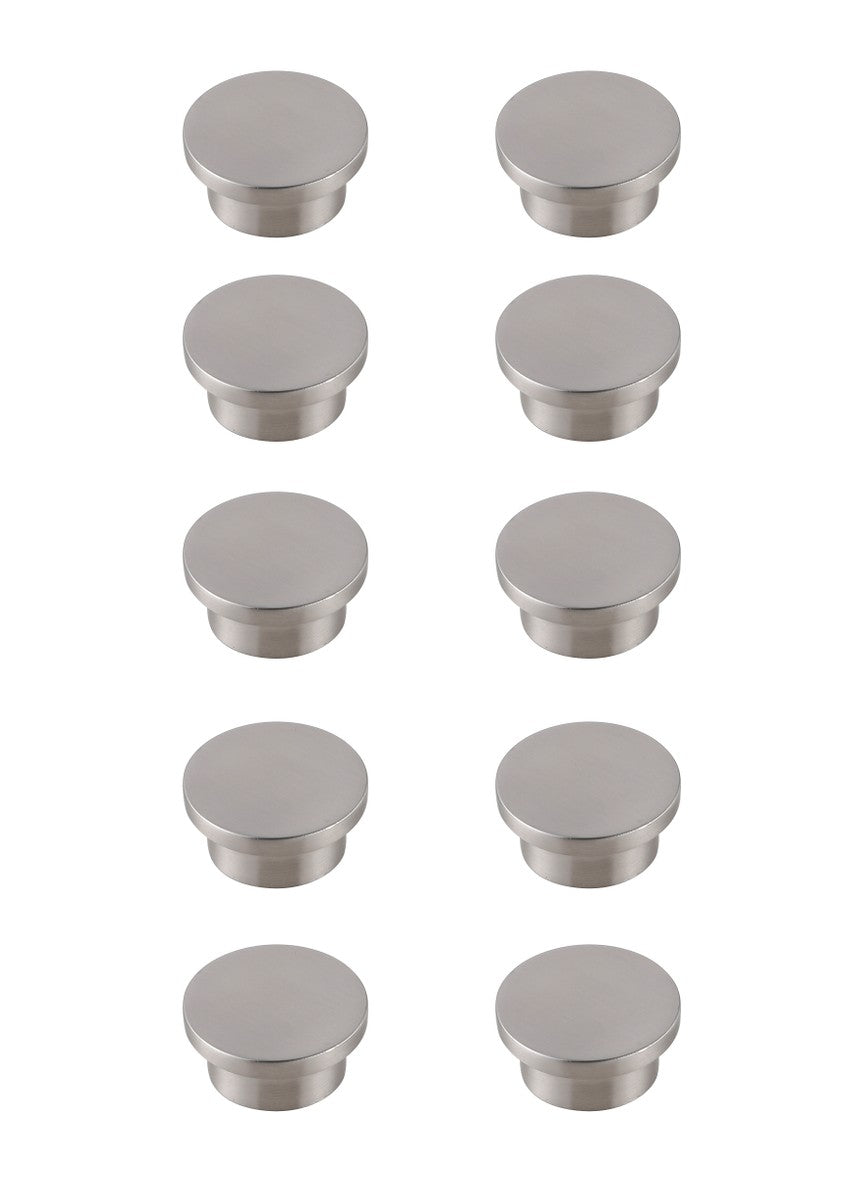 Elegant Lighting - KB2009-NK-10PK - Knob Multipack (Set of 10) - Trovon - Brushed Nickel