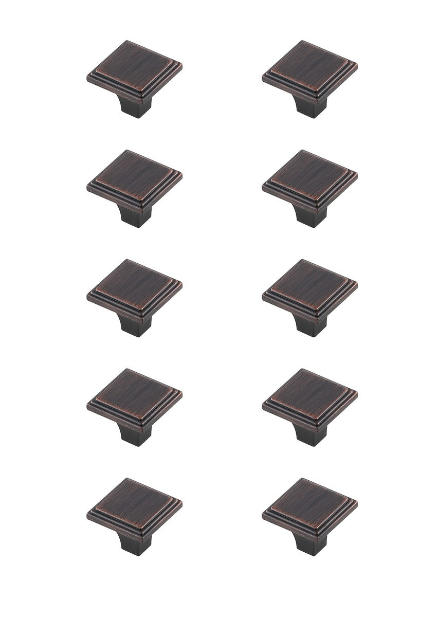 Elegant Lighting - KB2012-ORB-10PK - Knob Multipack (Set of 10) - Wilow - Oil-rubbed Bronze