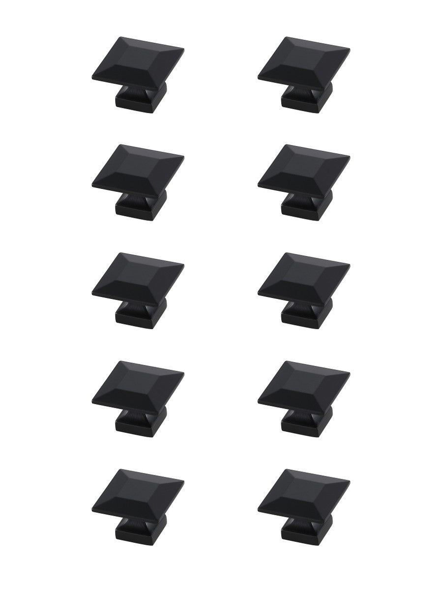 Elegant Lighting - KB2025-MB-10PK - Knob Multipack (Set of 10) - Cecil - Matte Black