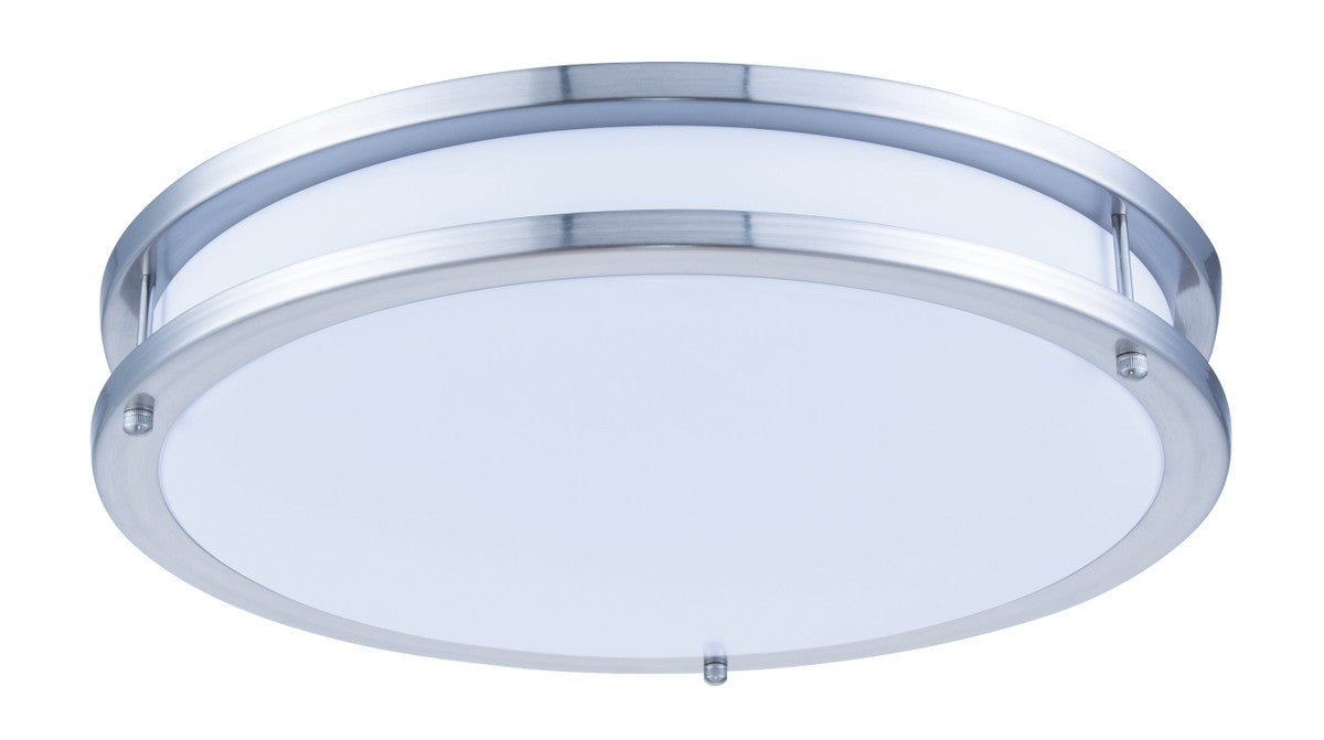 Elegant Lighting - LDCF3201 - LED Surface Mount - Daxter - White And Nickel