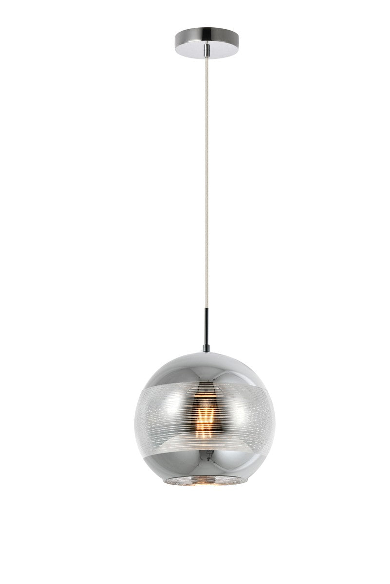 Elegant Lighting - LDPD2012 - One Light Pendant - Reflection - Chrome