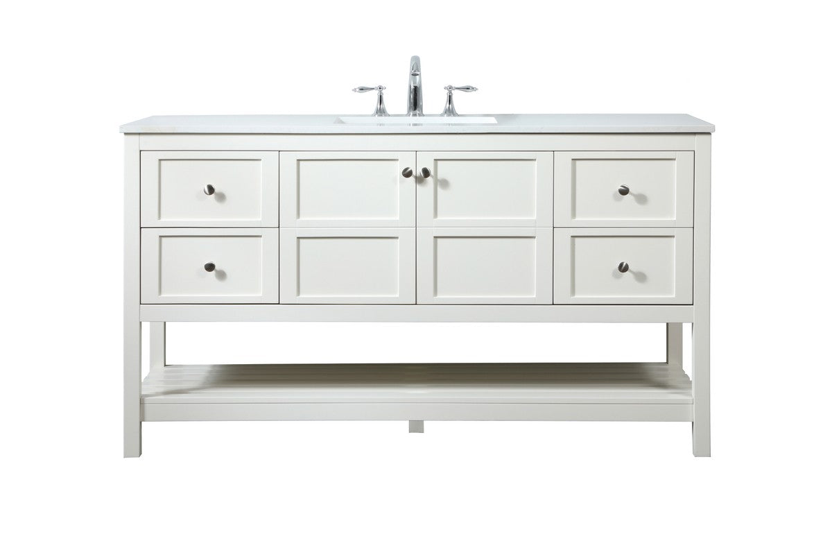 Elegant Lighting - VF16460WH - Vanity Sink Set - Theo - white