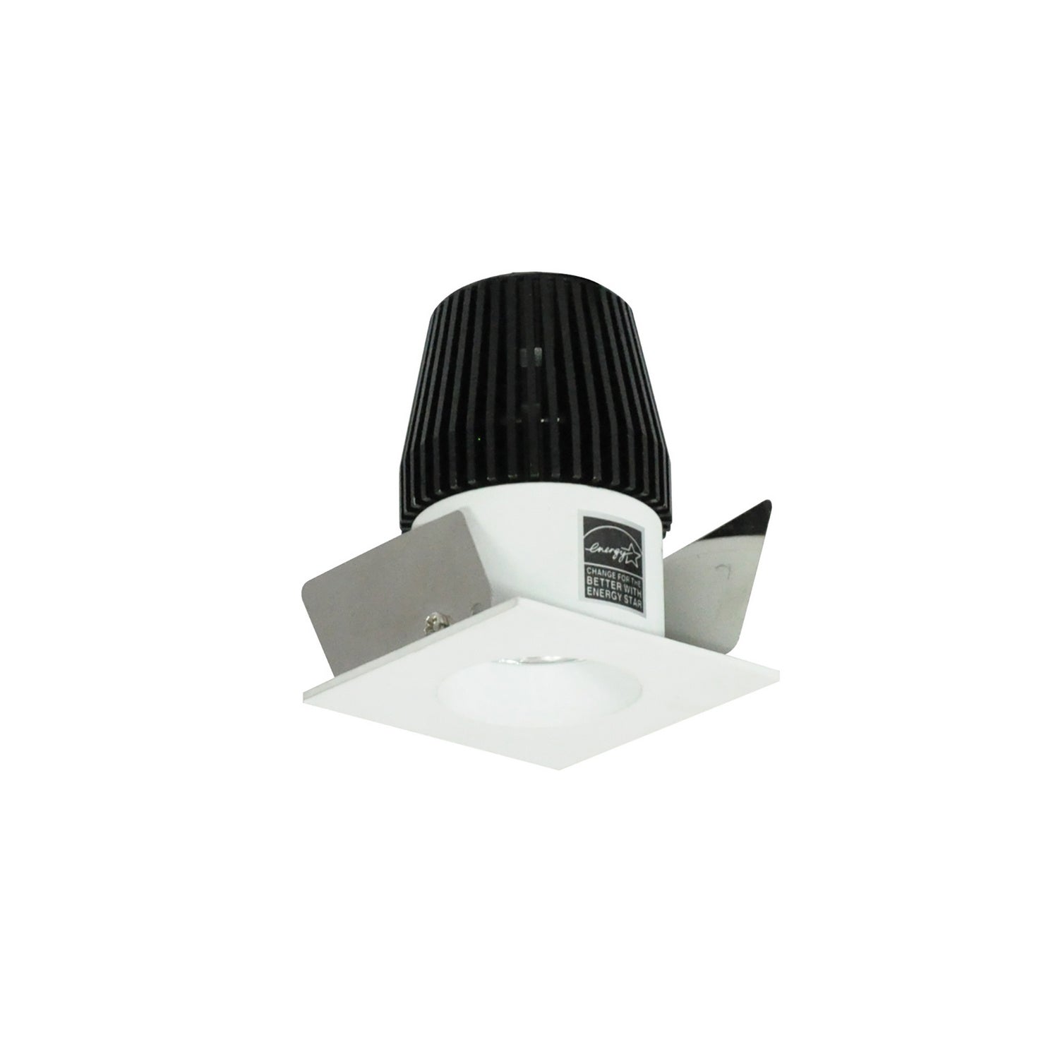 Nora Lighting - NIO-1SNG50XMPW - Non-Adjustable Trim - Rec Iolite - Matte Powder White Reflector / Matte Powder White Flange