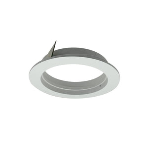 Nora Lighting - NIO-4PRTFAMPW - Trimless to Flanged Converter Accessory - Rec Iolite - Matte Powder White