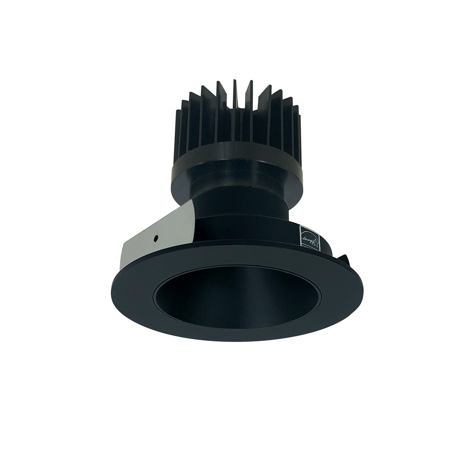 Nora Lighting - NIO-4RNDC27XBB/HL - Reflector Non-Adjustable Trim - Rec Iolite - Black Reflector / Black Flange