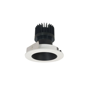 Nora Lighting - NIO-4RNDC27XBW/HL - Reflector Non-Adjustable Trim - Rec Iolite - Black Reflector / White Flange