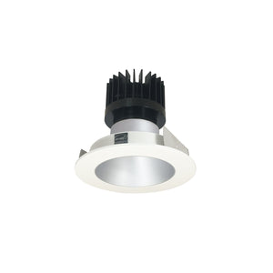 Nora Lighting - NIO-4RNDC27XHW/HL - Reflector Non-Adjustable Trim - Rec Iolite - Haze Reflector / White Flange