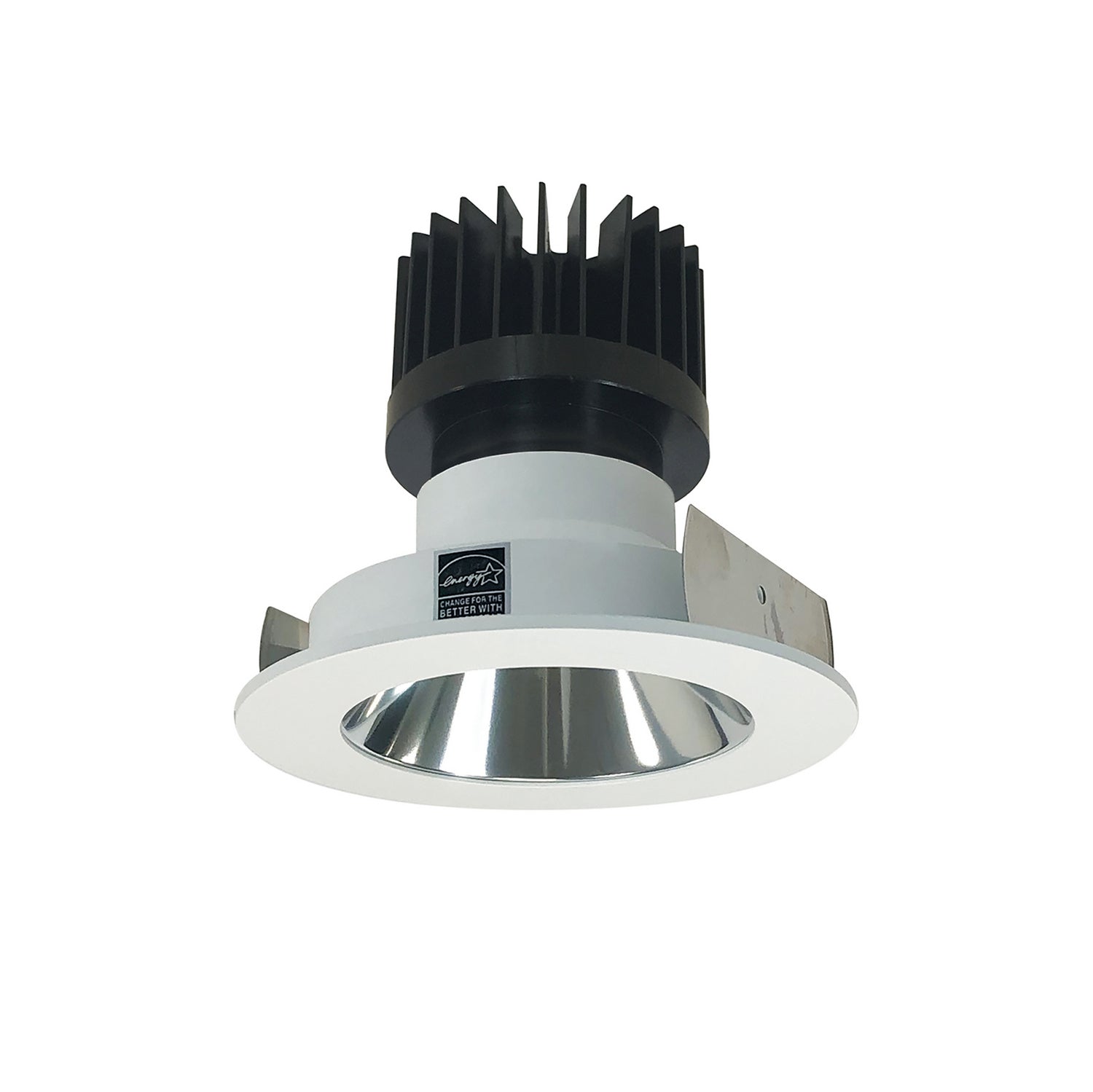 Nora Lighting - NIO-4RNDC30XCMPW/HL - Reflector Non-Adjustable Trim - Rec Iolite - Clear / Matte Powder White