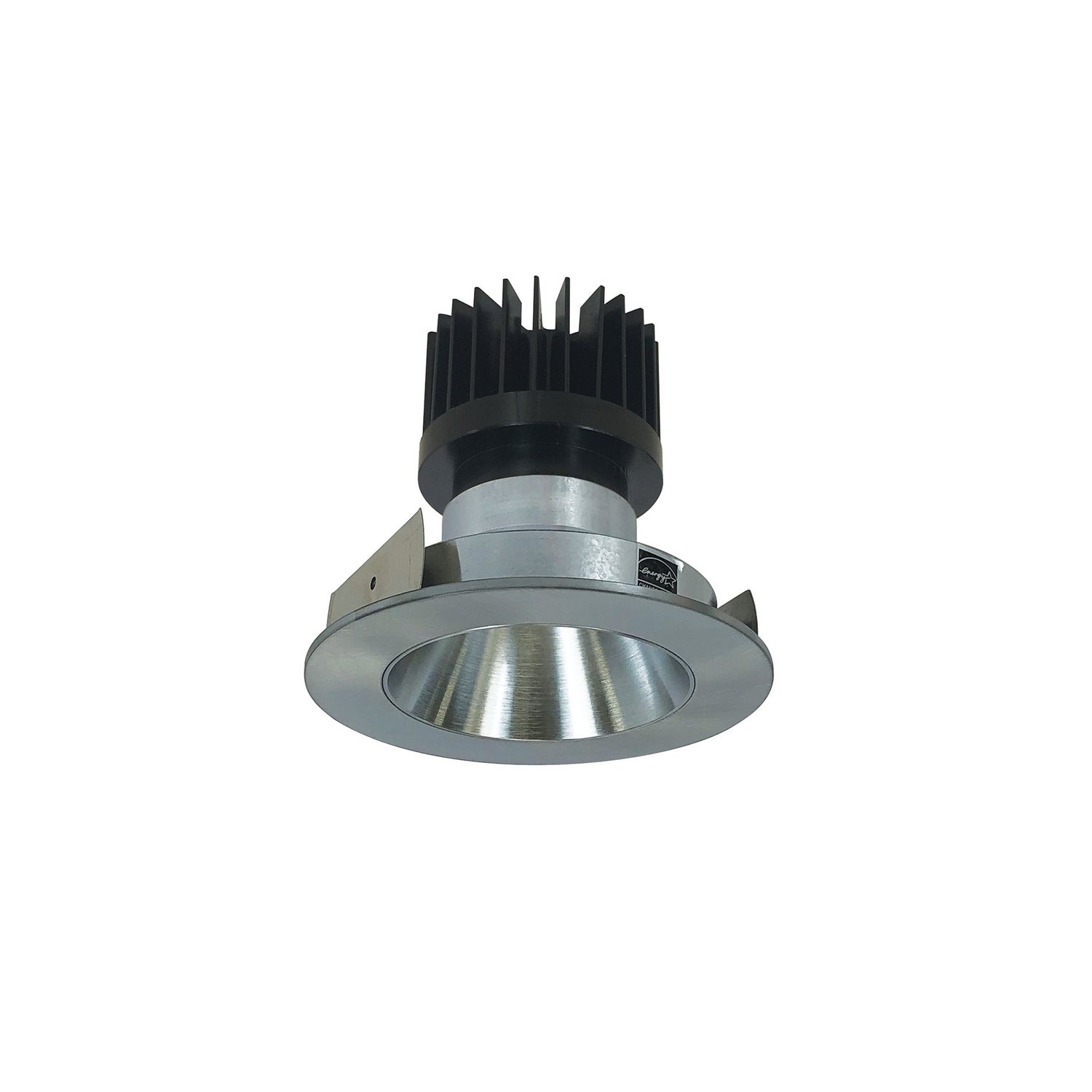 Nora Lighting - NIO-4RNDC30XNN/HL - Reflector Non-Adjustable Trim - Rec Iolite - Natural Metal Reflector / Natural Metal Flange