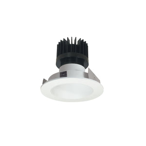 Nora Lighting - NIO-4RNDC35XMPW/HL - Reflector Non-Adjustable Trim - Rec Iolite - Matte Powder White Reflector / Matte Powder White Flange