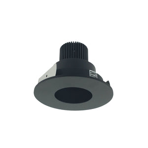 Nora Lighting - NIO-4RPH27XBB/10 - 4" Round Pinhole, - Rec Iolite - Black Pinhole / Black Flange