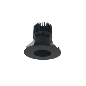 Nora Lighting - NIO-4RPH30XBB/HL - Pinhole Non-Adjustable Trim - Rec Iolite - Black Pinhole / Black Flange