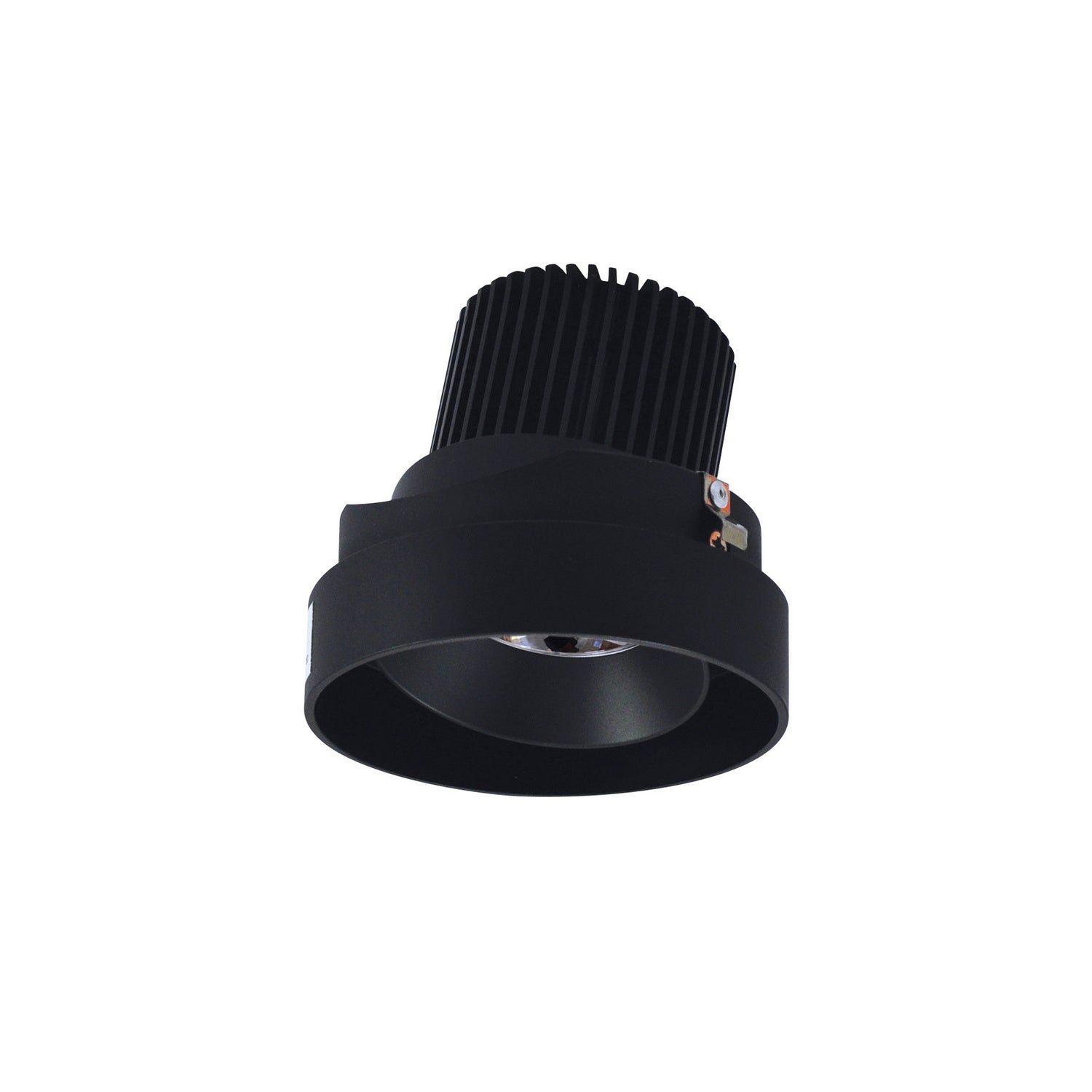 Nora Lighting - NIO-4RTLA27QBB - LED Trimless Adjustable - Rec Iolite - Black Adjustable / Black Reflector