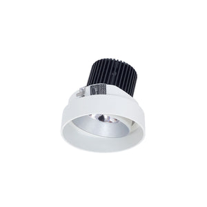 Nora Lighting - NIO-4RTLA30QHZMPW - LED Trimless Adjustable - Rec Iolite - Haze Adjustable / Matte Powder White Reflector