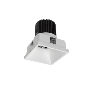 Nora Lighting - NIO-4STLNDC40QMPW - LED Trimless Downlight - Rec Iolite - Matte Powder White