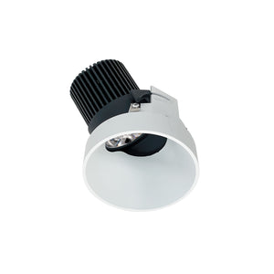 Nora Lighting - NIO-4RTSLA27QMPW - LED Trimless Adjustable Slot - Rec Iolite - Matte Powder White