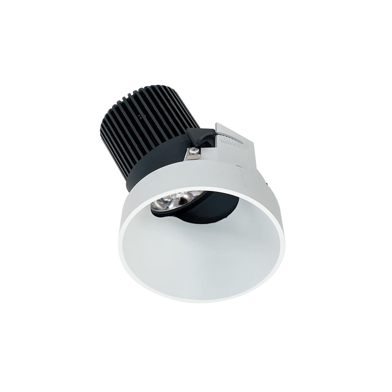 Nora Lighting - NIO-4RTSLA30QMPW - LED Trimless Adjustable Slot - Rec Iolite - Matte Powder White