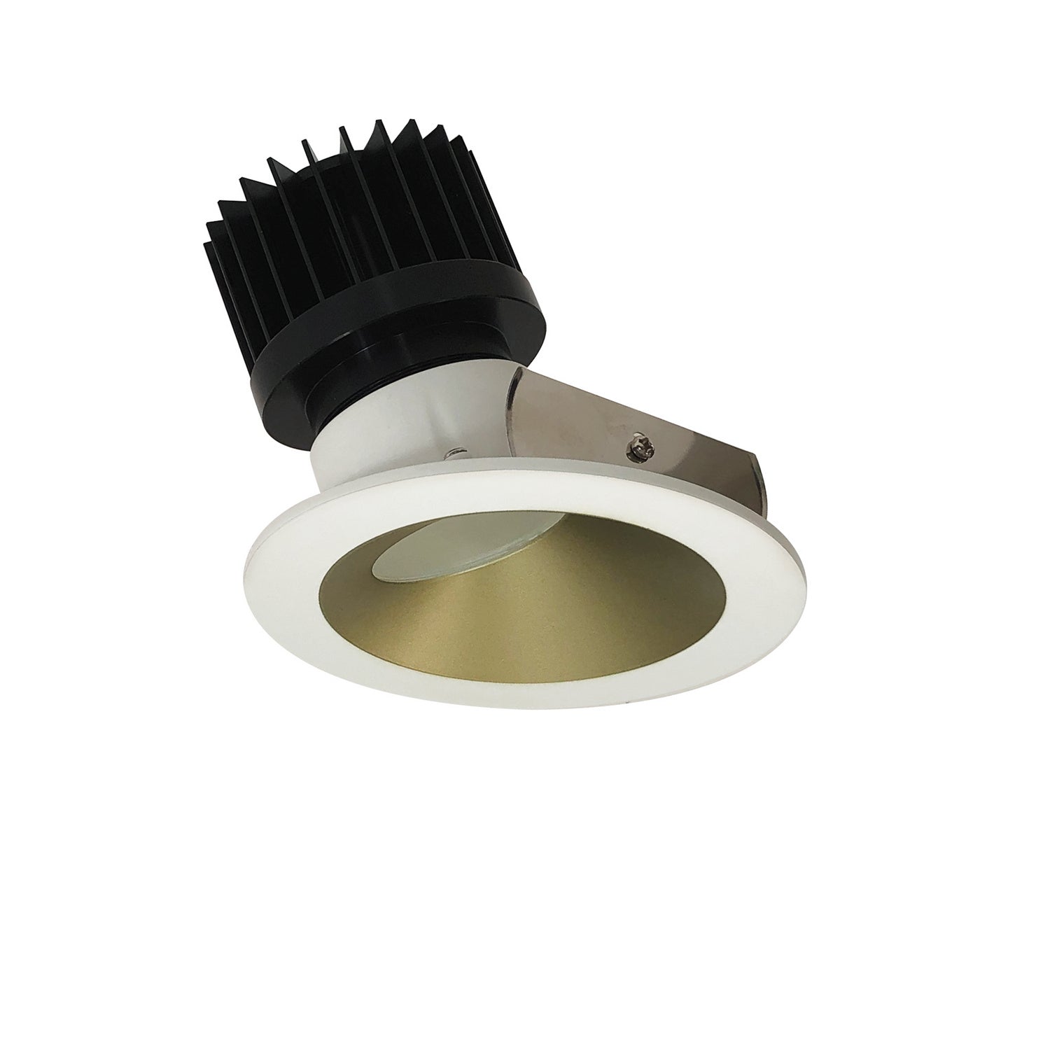 Nora Lighting - NIO-4RW27XCHMPW/HL - LED Wall Wash - Rec Iolite - Champagne Haze Reflector / Matte Powder White Flange