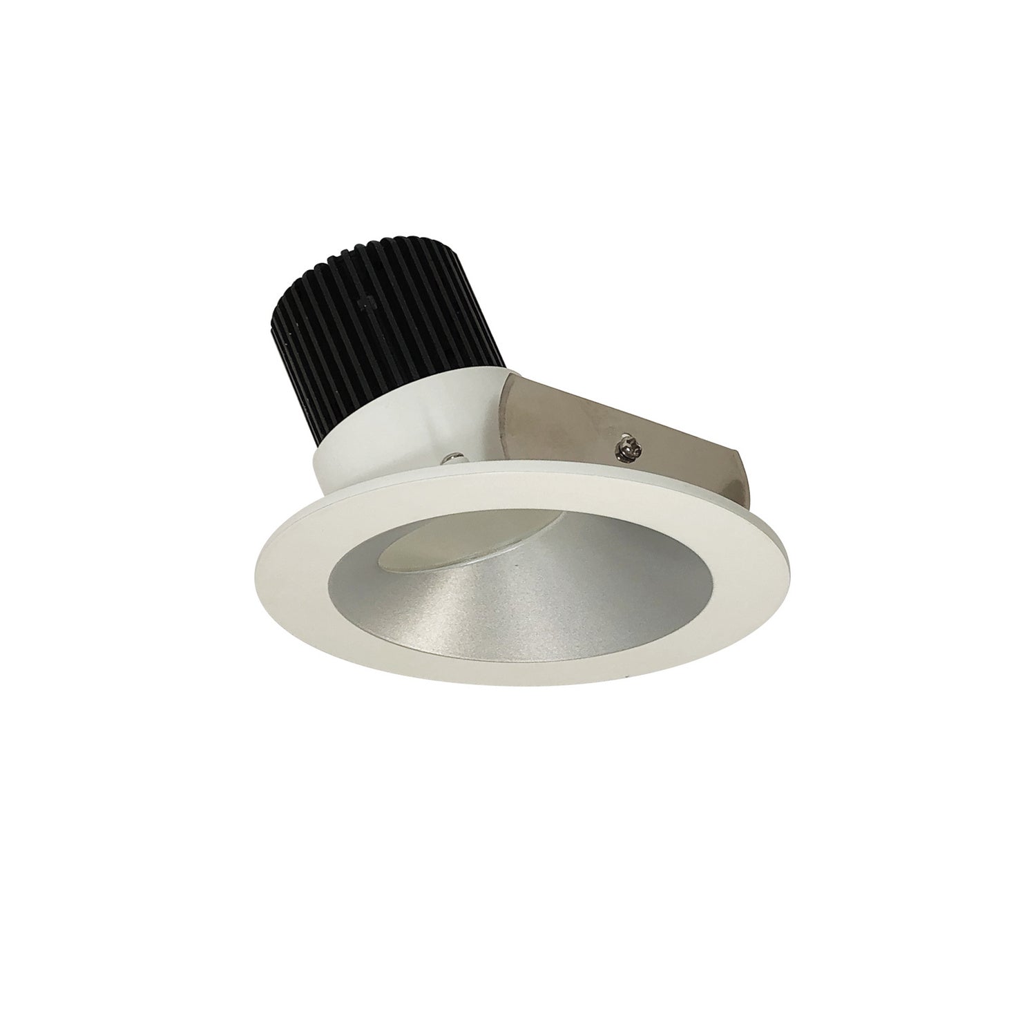 Nora Lighting - NIO-4RW27XHZMPW/10 - LED Wall Wash - Rec Iolite - Haze Reflector / Matte Powder White Flange