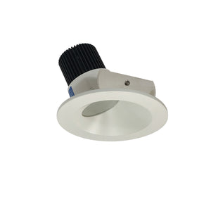 Nora Lighting - NIO-4RW30XMPW/10 - Reflector Non-Adjustable Trim - Rec Iolite - Matte Powder White Reflector / Matte Powder White Flange