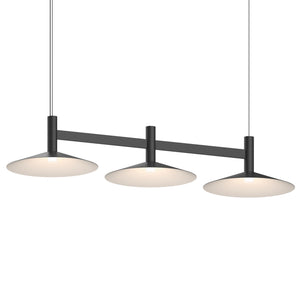 Sonneman - 1783.25-CON - LED Linear Pendant - Systema Staccato - Satin Black